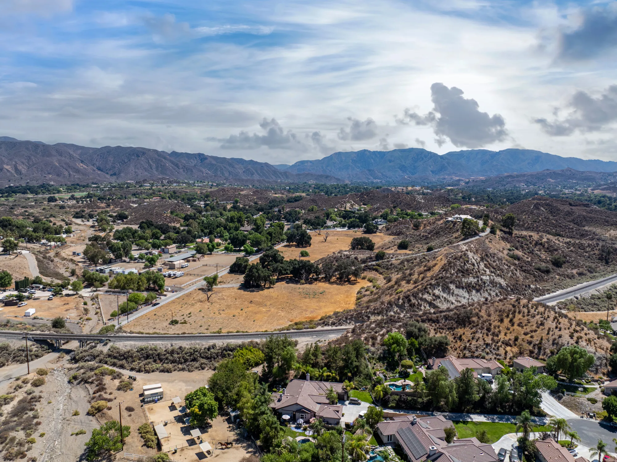Santa Clarita Valley hills
