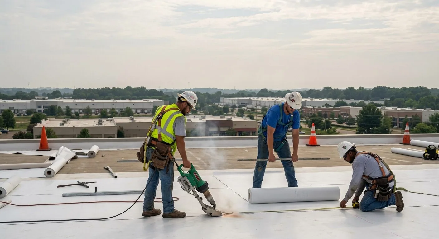 Commercial Roof Repair in Santa Clarita, CA