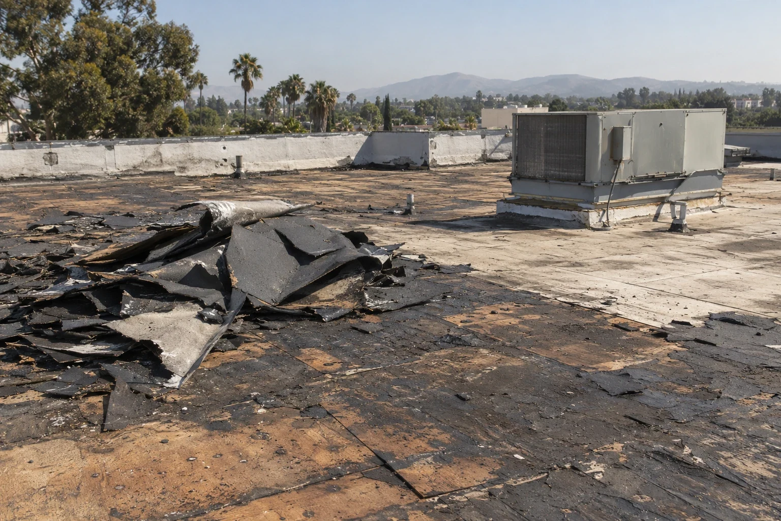 Commercial Roof Replacement in Santa Clarita, CA