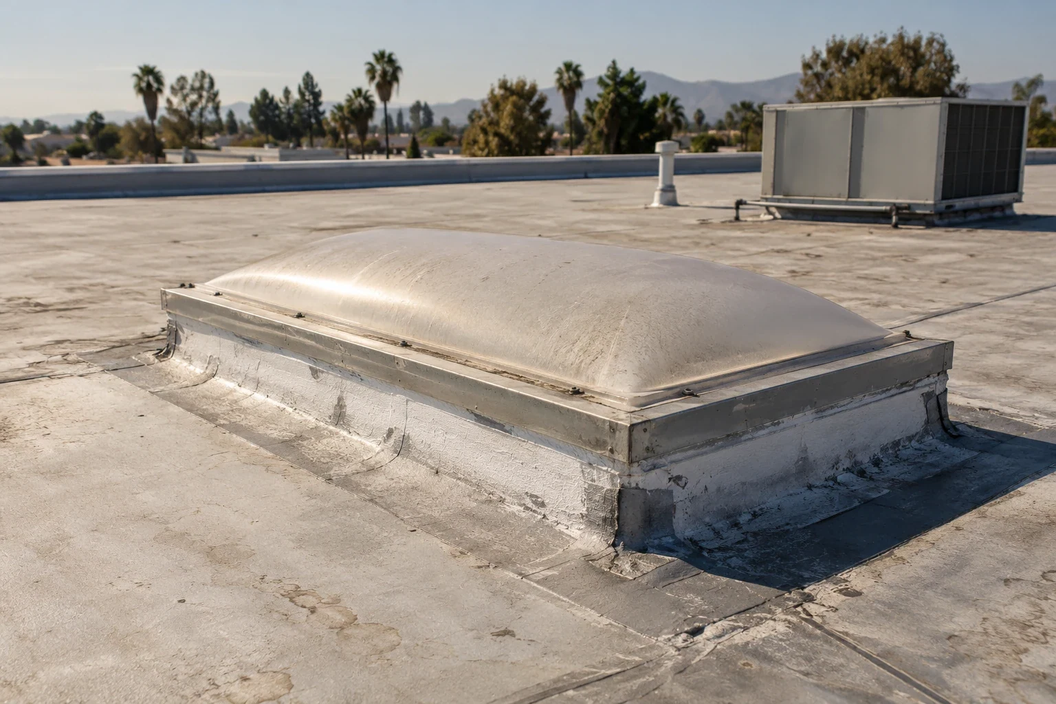 Skylight and Penetration Flashing in Santa Clarita, CA